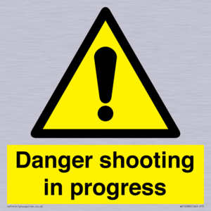 Danger shooting in progress